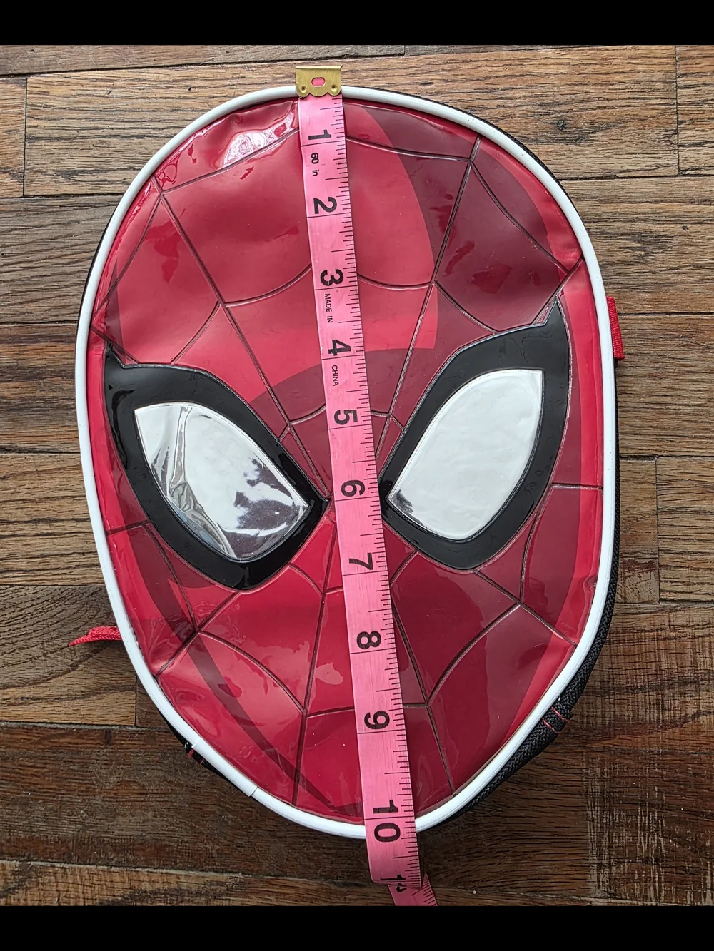 Marvel Spider-Man Red and White Lunch Bag